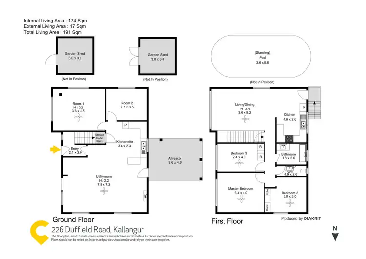 Floorplan of Homely house listing, 226 Duffield Road, Kallangur QLD 4503