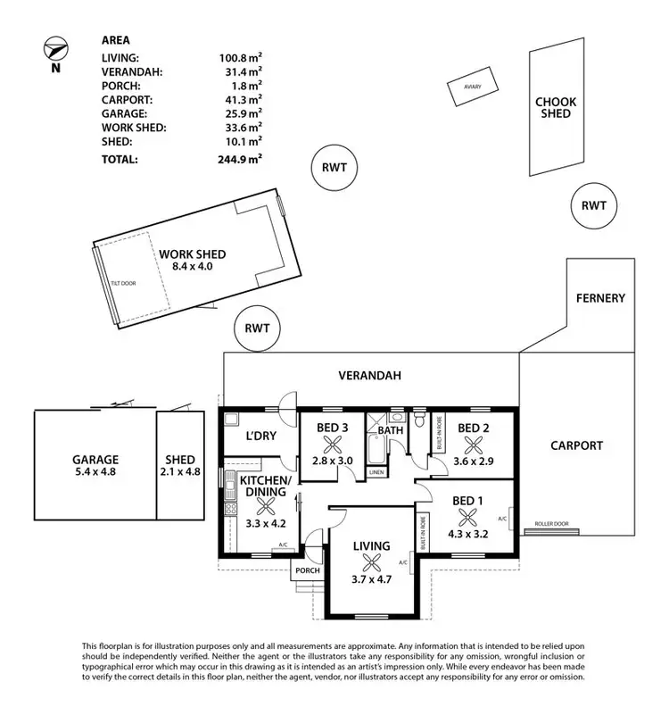 Floorplan of Homely house listing, 71 Homburg Drive, Murray Bridge SA 5253