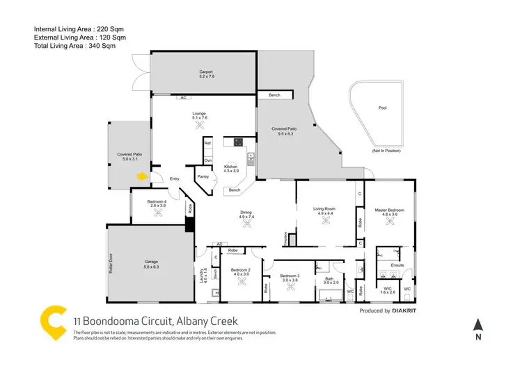 Floorplan of Homely house listing, 11 Boondooma Circuit, Albany Creek QLD 4035