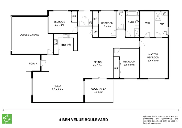 Floorplan of Homely house listing, 4 Ben Venue Boulevarde, Armidale NSW 2350