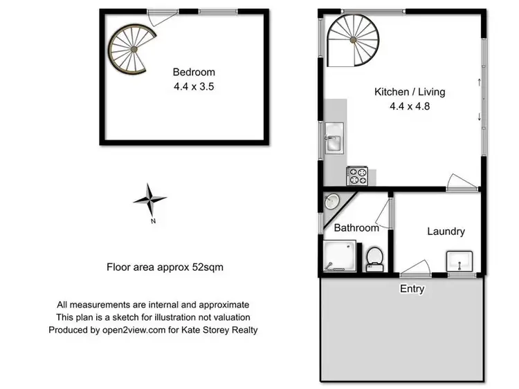 Floorplan of Homely house listing, 4 Meethenar Street, Carlton TAS 7173