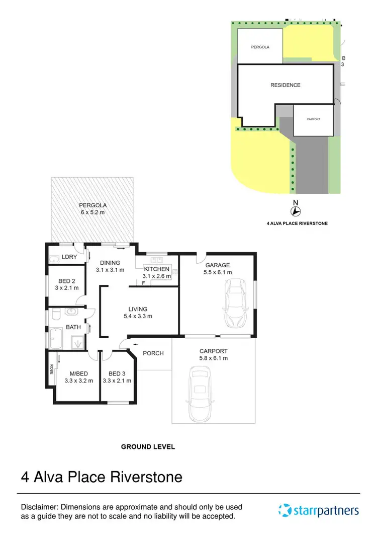 Floorplan of Homely house listing, 4 Alva Place, Riverstone NSW 2765