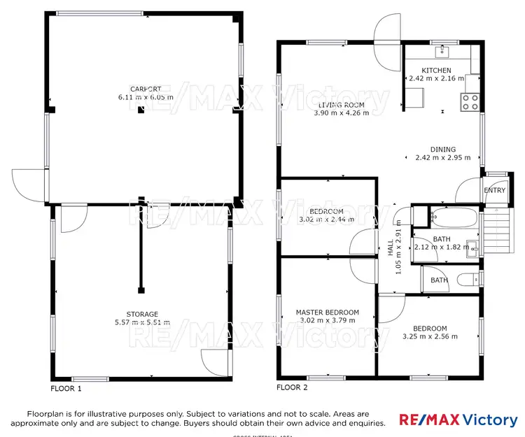 Floorplan of Homely house listing, 48 Queen Street, Caboolture South QLD 4510