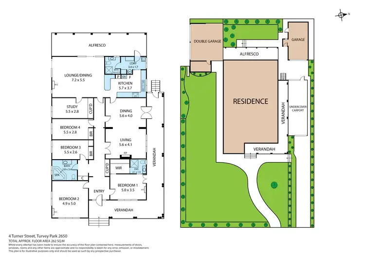 Floorplan of Homely house listing, 4 Turner Street, Turvey Park NSW 2650