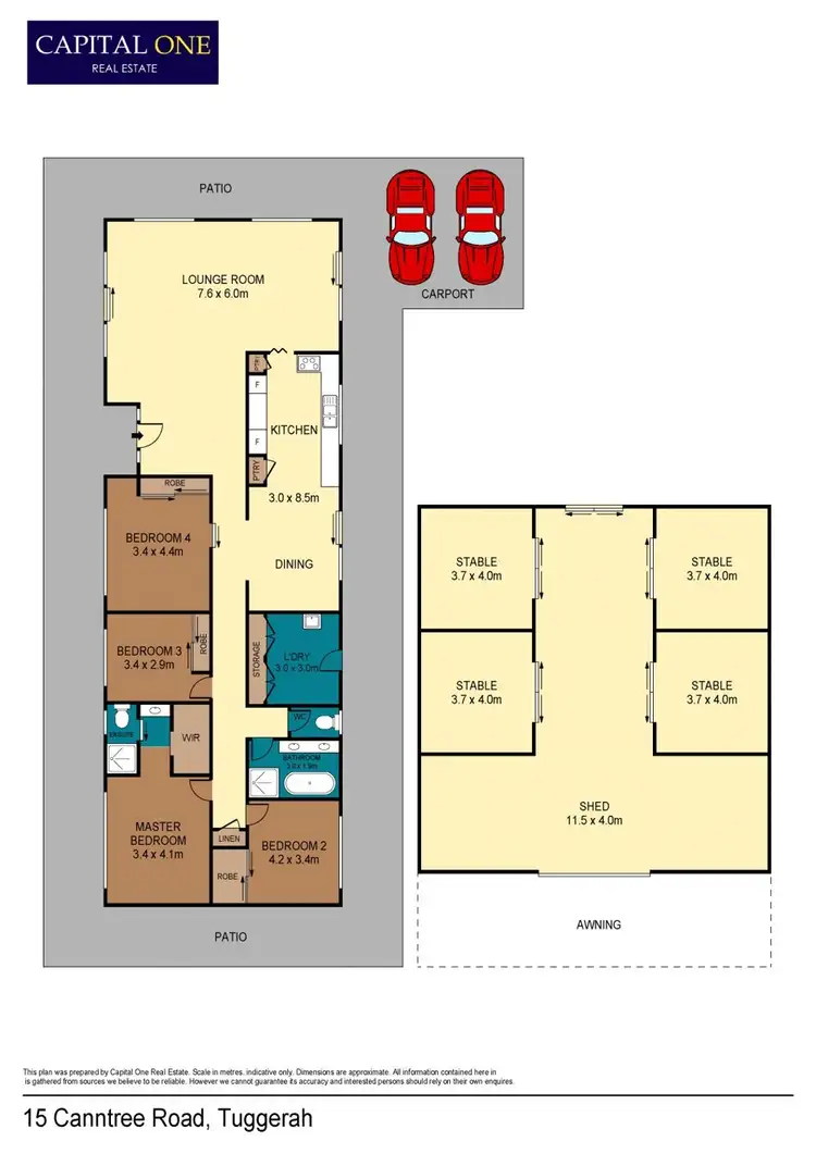 Floorplan of Homely rural property listing, 15 Canntree Road, Tuggerah NSW 2259