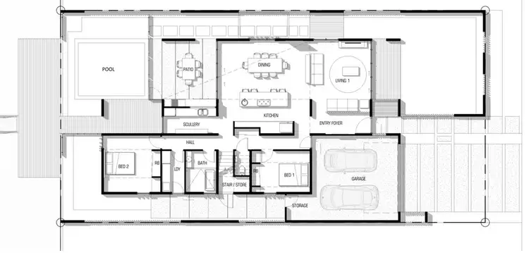 Floorplan of Homely land listing, 37 Southern Cross Parade, Sunrise Beach QLD 4567