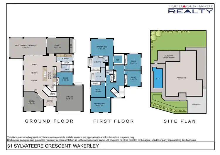 Floorplan of Homely house listing, 31 Sylvateere Crescent, Wakerley QLD 4154