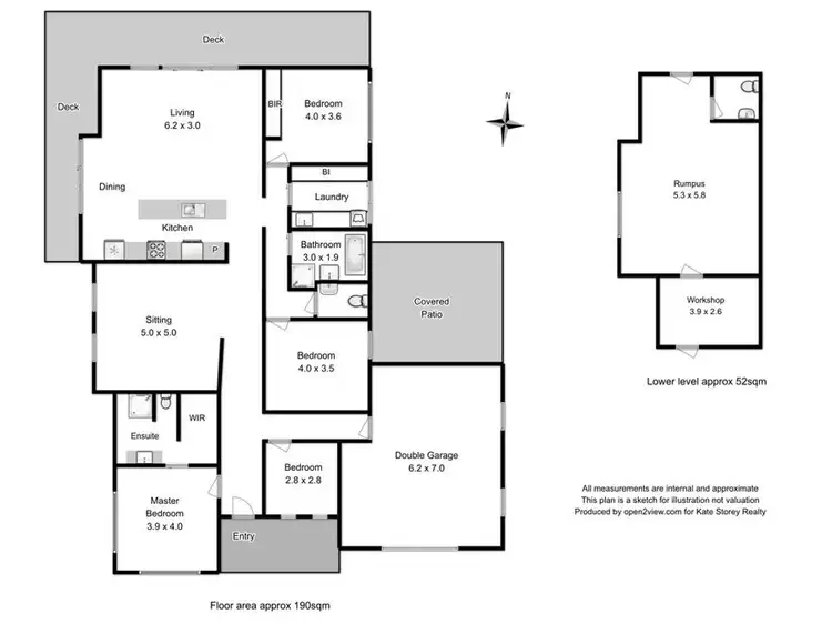 Floorplan of Homely house listing, 25 Abate Place, Midway Point TAS 7171