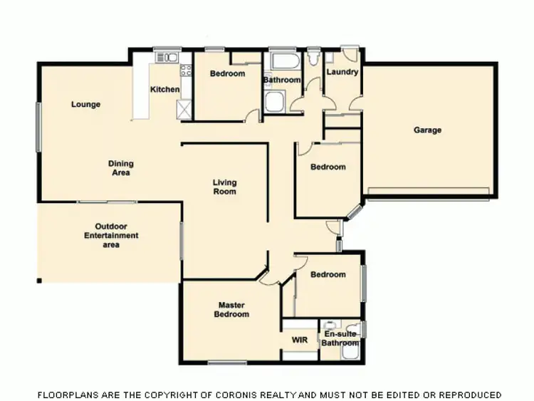 Floorplan of Homely house listing, 5 Courtney Court, Narangba QLD 4504