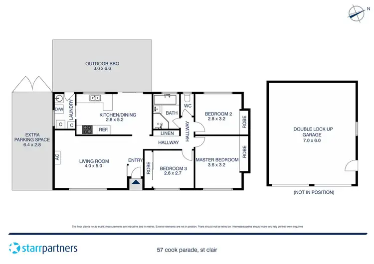 Floorplan of Homely house listing, 57 Cook Parade, St Clair NSW 2759