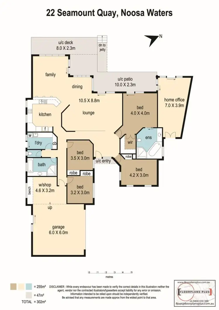Floorplan of Homely house listing, 22 Seamount Quay, Noosa Waters QLD 4566