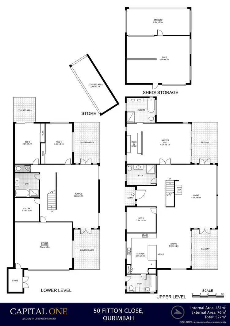 Floorplan of Homely rural property listing, 50 Fitton Close, Ourimbah NSW 2258