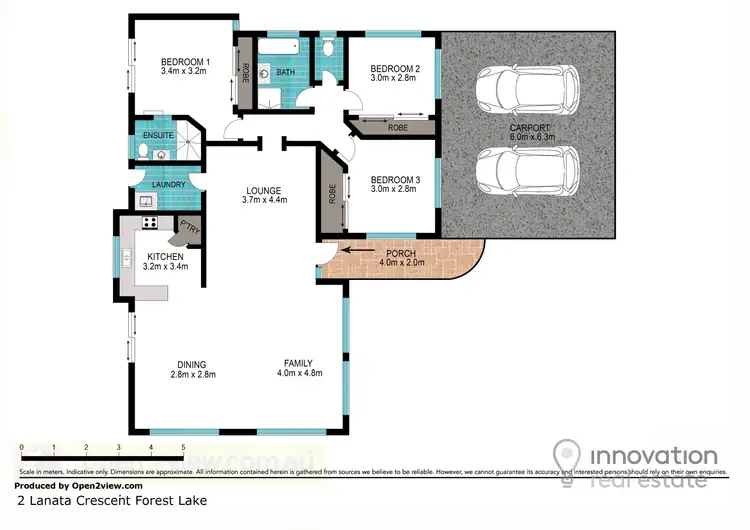 Floorplan of Homely house listing, 2 Lanata Crescent, Forest Lake QLD 4078