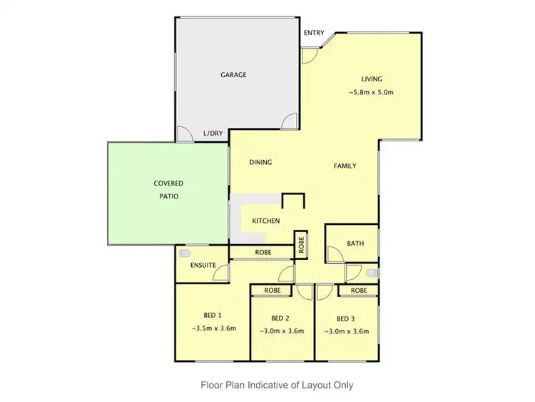 Floorplan of Homely house listing, 3 Moneghetti place, Calamvale QLD 4116