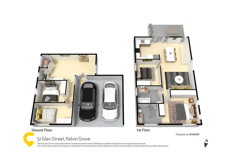 Floorplan of Homely house listing, 51 Glen Street, Kelvin Grove QLD 4059