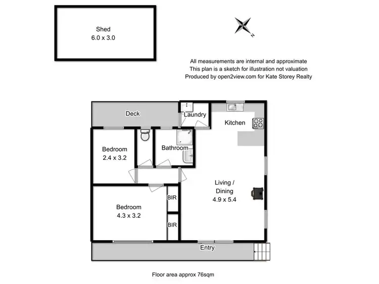 Floorplan of Homely house listing, 9 Queen Anne Street, Oatlands TAS 7120