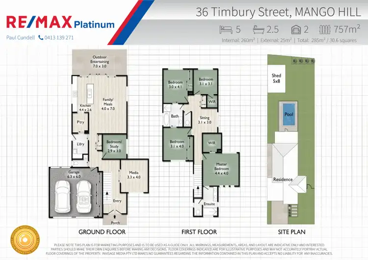 Floorplan of Homely house listing, 36 Timbury Street, Mango Hill QLD 4509