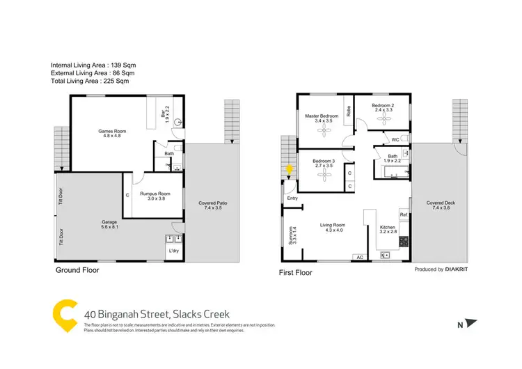 Floorplan of Homely house listing, 40 Binganah Street, Slacks Creek QLD 4127
