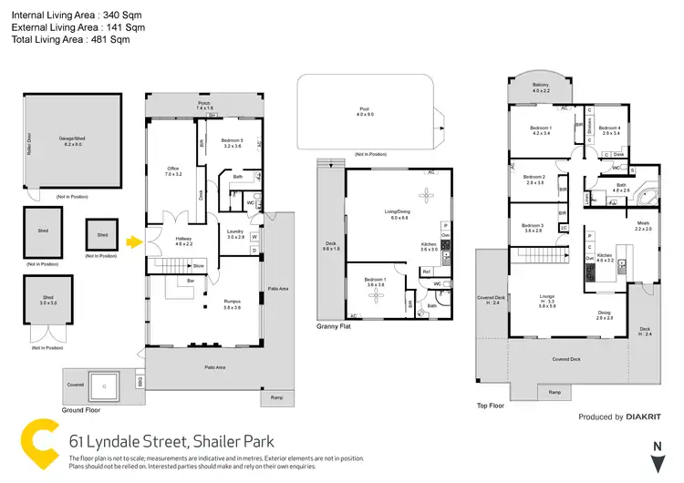 Floorplan of Homely house listing, 61 Lyndale Street, Shailer Park QLD 4128