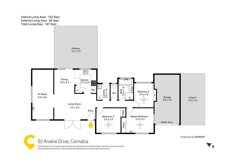 Floorplan of Homely house listing, 67 Anakie Drive, Cornubia QLD 4130