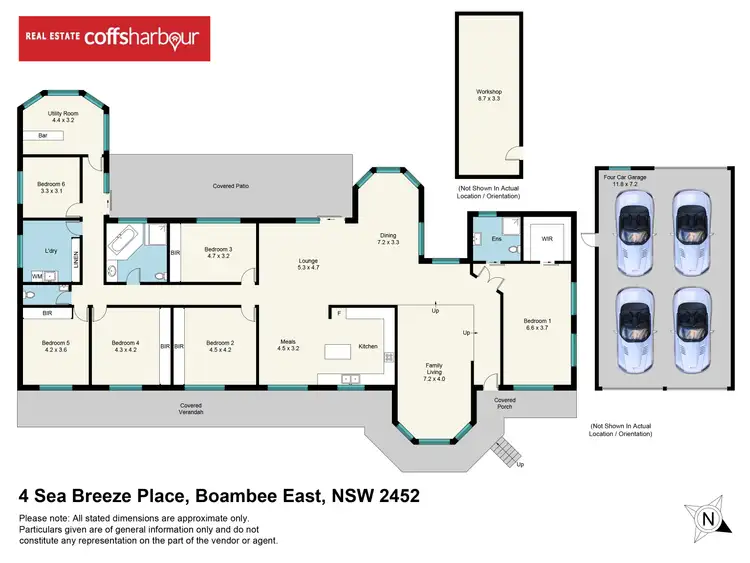 Floorplan of Homely house listing, 4 Sea Breeze Place, Boambee East NSW 2452