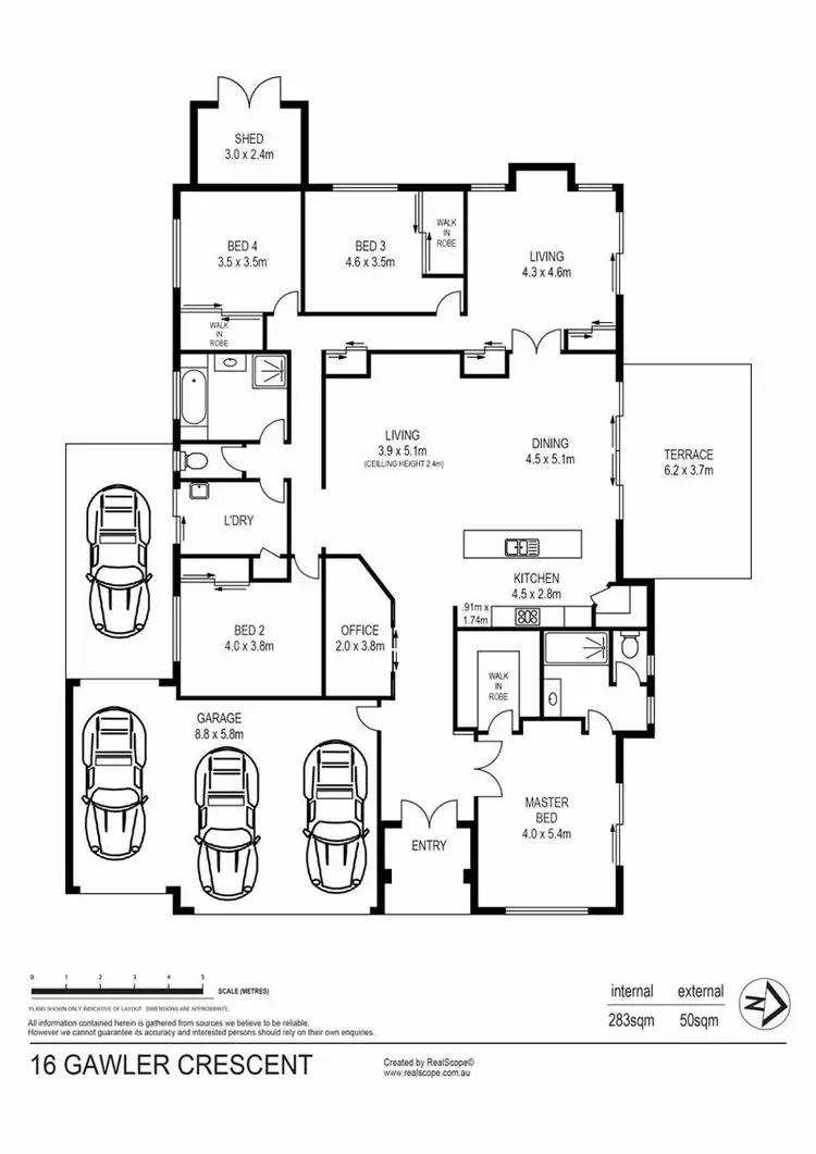 Floorplan of Homely house listing, 16 Gawler Crescent, Bracken Ridge QLD 4017