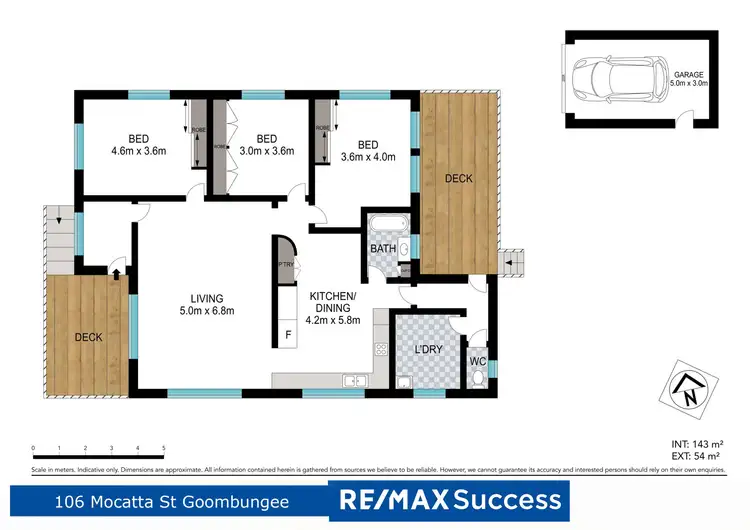 Floorplan of Homely house listing, 106 Mocatta Street, Goombungee QLD 4354