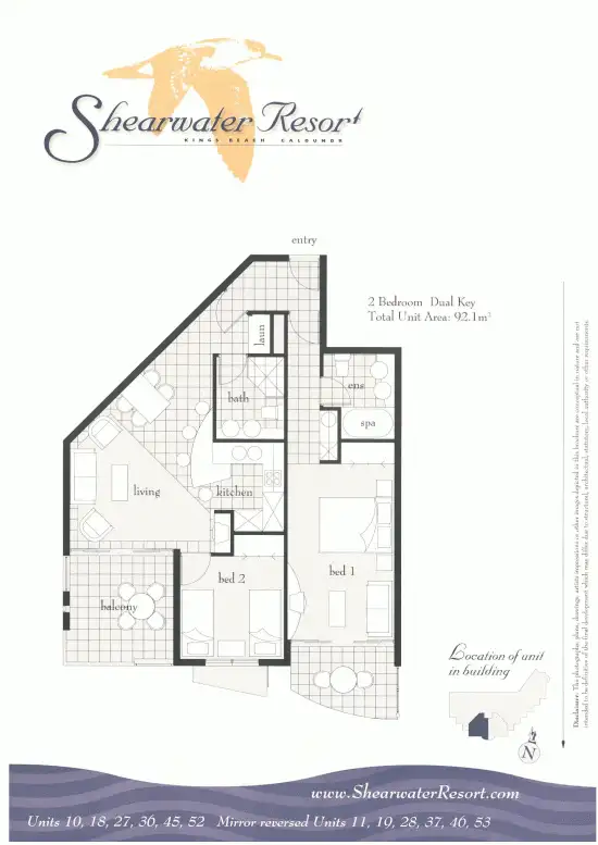 Floorplan of Homely unit listing, Address available on request