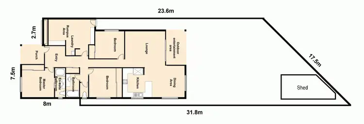 Floorplan of Homely townhouse listing, Z33/80 Webster Road, Deception Bay QLD 4508