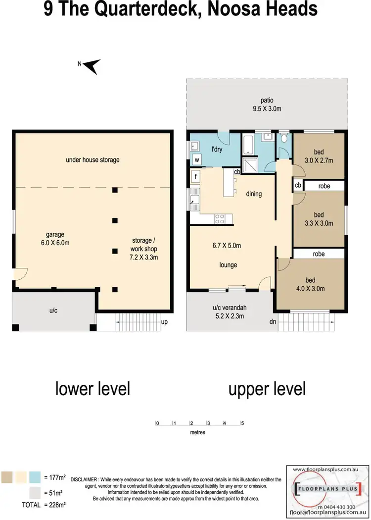 Floorplan of Homely house listing, 9 The Quarterdeck, Noosa Heads QLD 4567