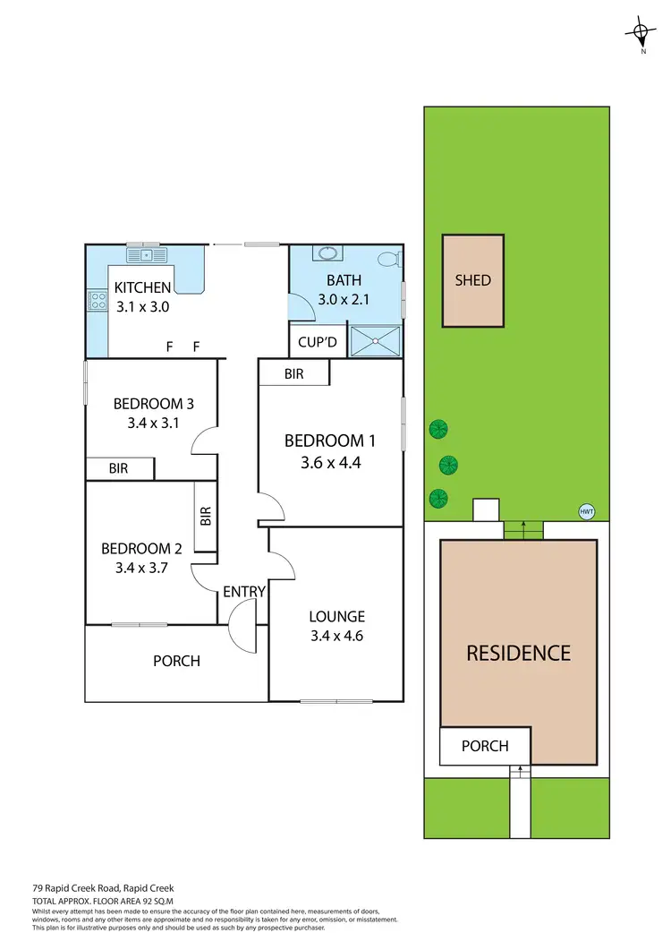 Floorplan of Homely house listing, 18 Kemp St, Junee NSW 2663