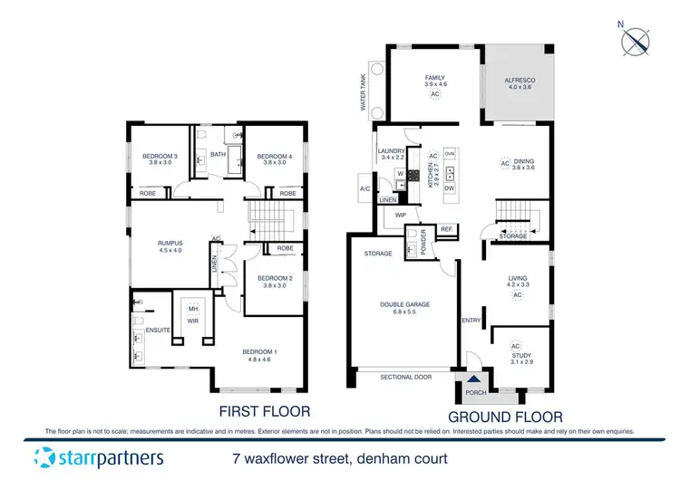 Floorplan of Homely house listing, 7 Waxflower Street, Denham Court NSW 2565