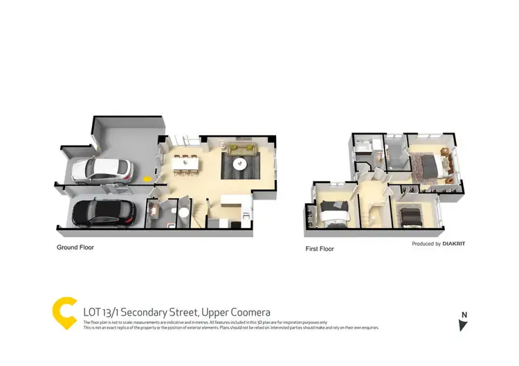 Floorplan of Homely house listing, 13/1 Secondary Street, Upper Coomera QLD 4209