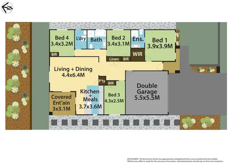 Floorplan of Homely house listing, 101 Brighton Street, Riverstone NSW 2765