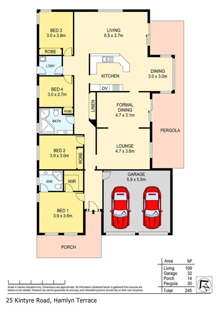 Floorplan of Homely house listing, 25 Kintyre Road, Hamlyn Terrace NSW 2259