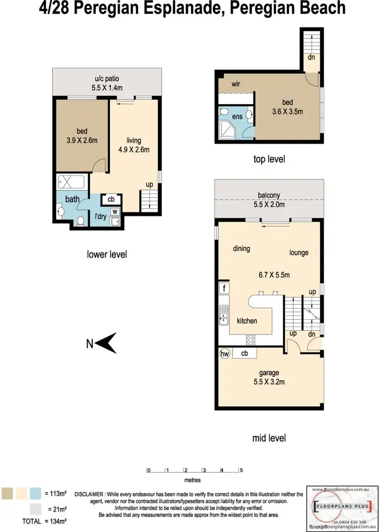 Floorplan of Homely unit listing, 4/28 Peregian Esplanade, Peregian Beach QLD 4573