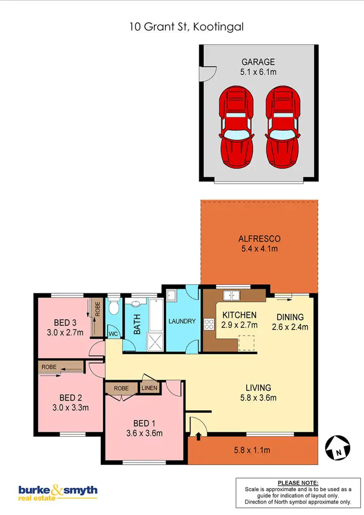 Floorplan of Homely house listing, 10 Grant Street, Kootingal NSW 2352