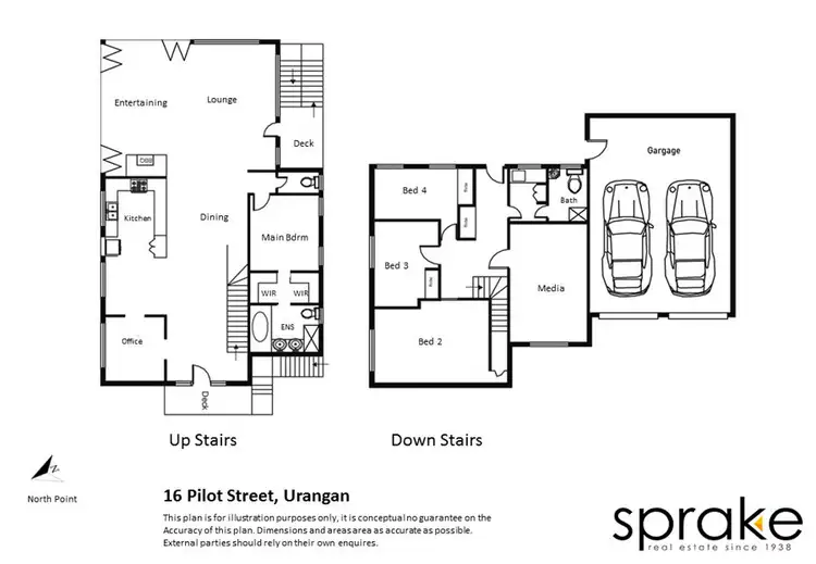 Floorplan of Homely house listing, 16 Pilot Street, Urangan QLD 4655