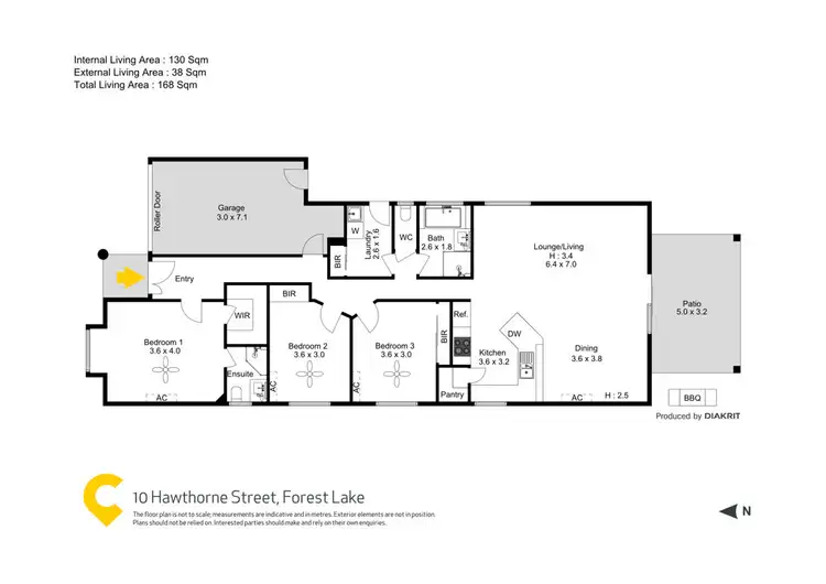 Floorplan of Homely house listing, 10 Hawthorne Street, Forest Lake QLD 4078
