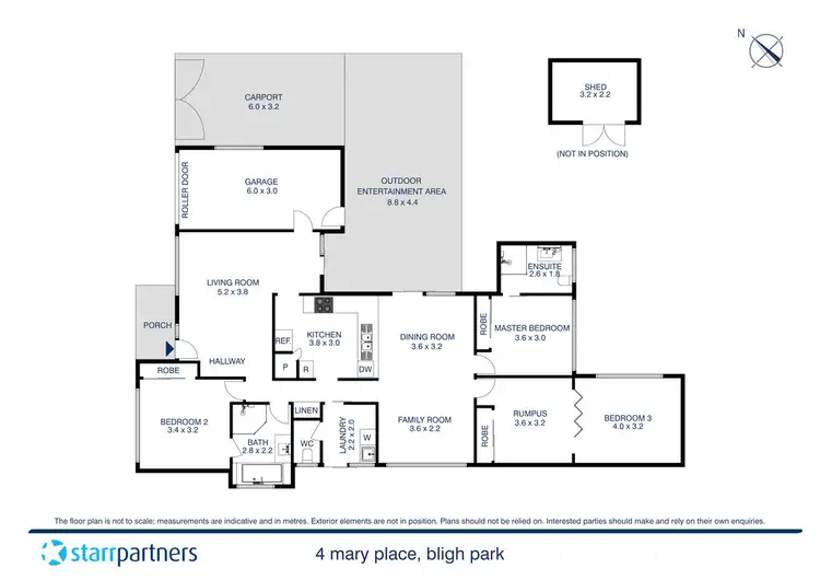 Floorplan of Homely house listing, 4 Mary Place, Bligh Park NSW 2756