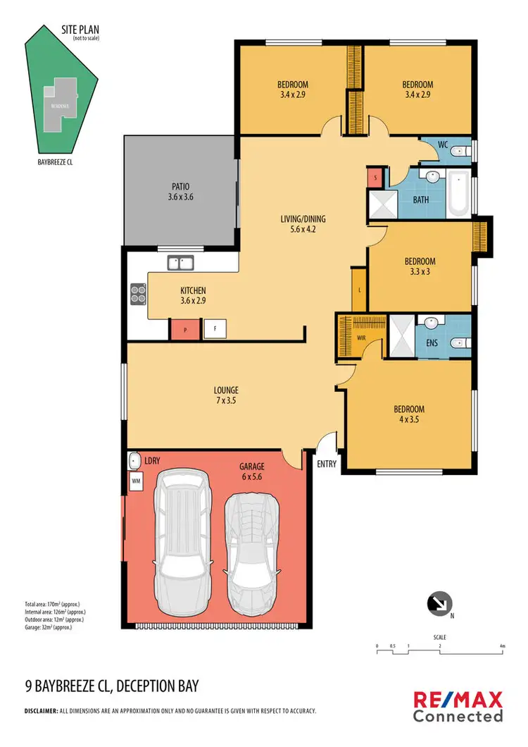 Floorplan of Homely house listing, 9 Baybreeze Close, Deception Bay QLD 4508