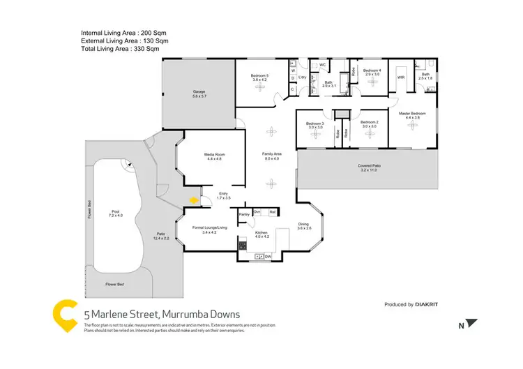 Floorplan of Homely house listing, 5 Marlene Street, Murrumba Downs QLD 4503