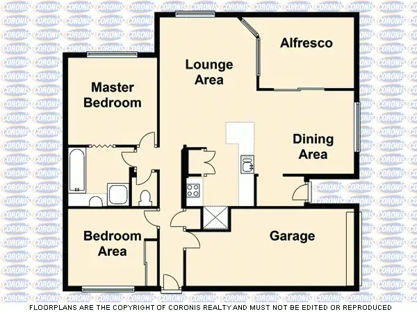 Floorplan of Homely semi-detached listing, 1/23 Wodala Crescent, Bracken Ridge QLD 4017