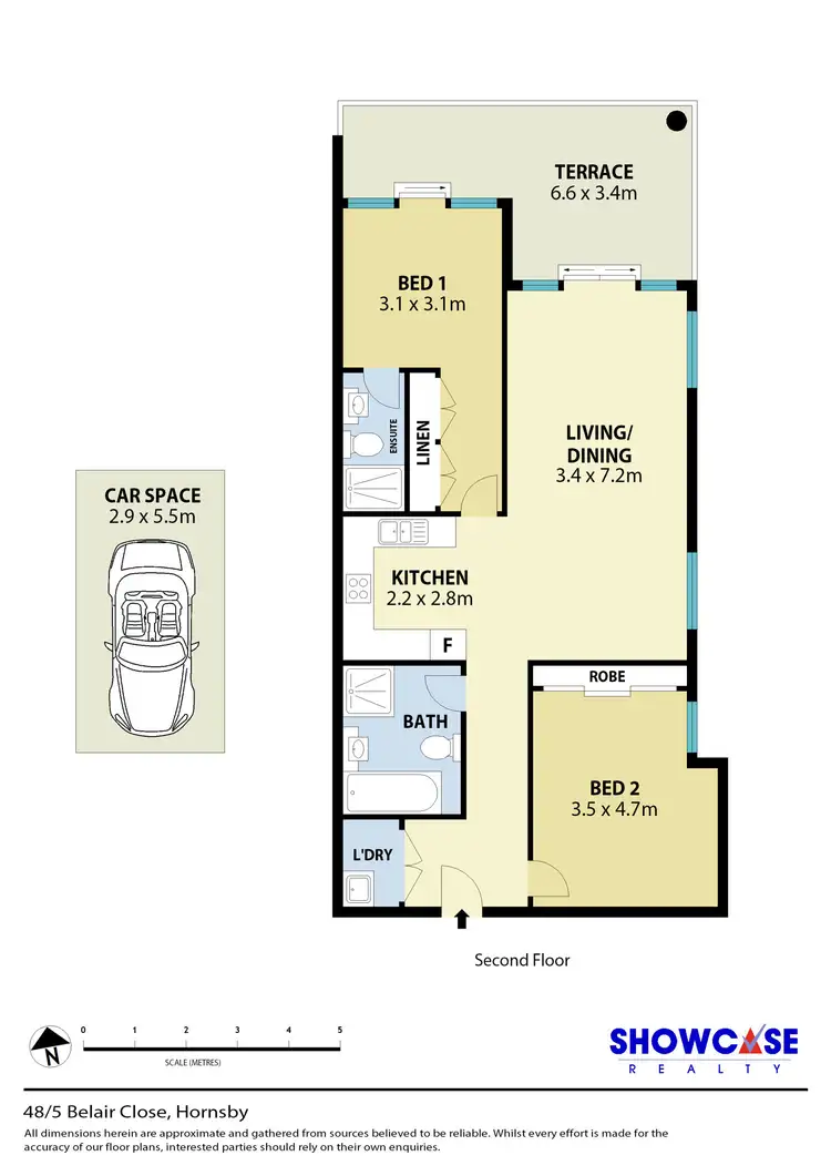 Floorplan of Homely unit listing, 48/5-15 Belair Close, Hornsby NSW 2077