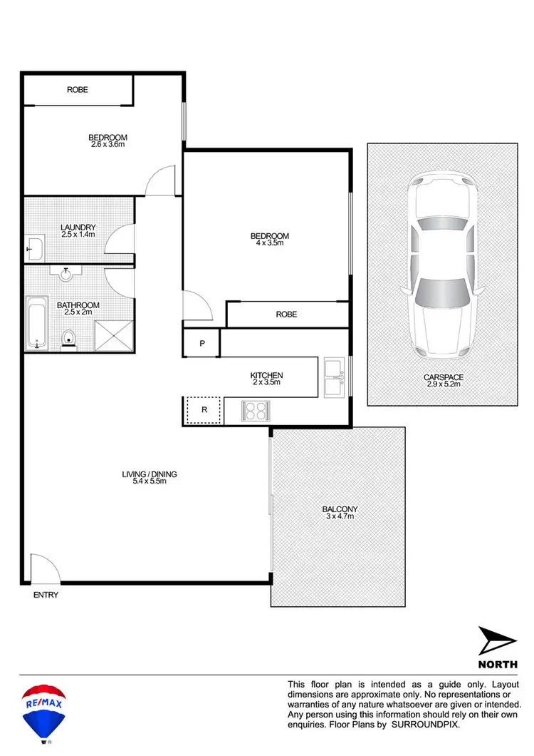 Floorplan of Homely unit listing, 17/105-109 ALBERT STREET, Werrington NSW 2747