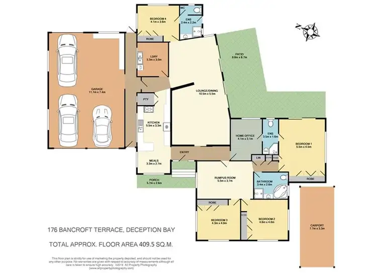 Floorplan of Homely house listing, 176 Bancroft Terrace, Deception Bay QLD 4508