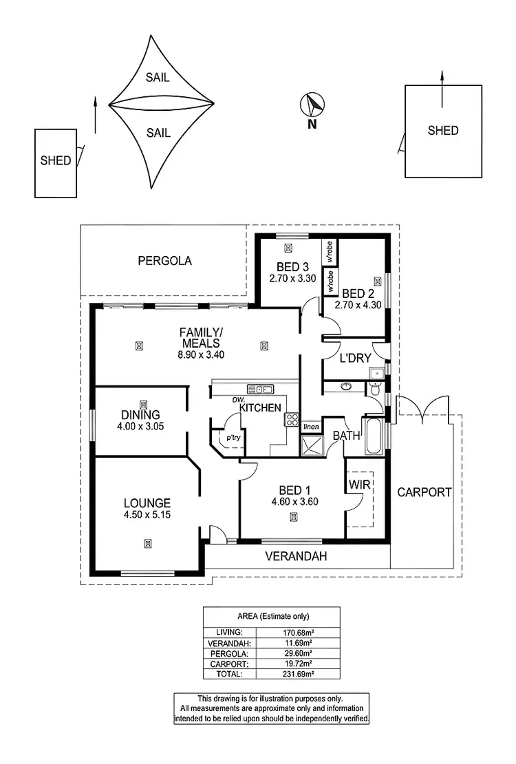 Floorplan of Homely house listing, 94 Hurling Drive, Mount Barker SA 5251