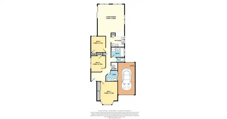 Floorplan of Homely house listing, 4 Magdalene Street, Wynnum West QLD 4178