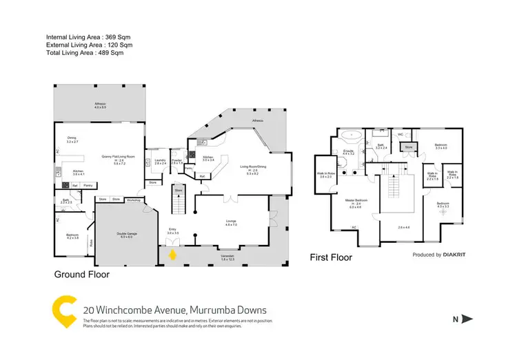 Floorplan of Homely house listing, 20 Winchcombe Ave, Murrumba Downs QLD 4503