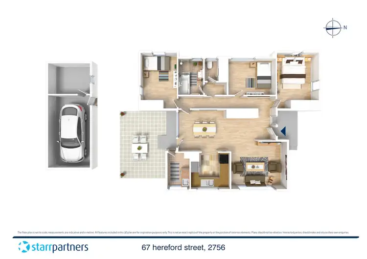 Floorplan of Homely house listing, 67 Hereford Street, Richmond NSW 2753